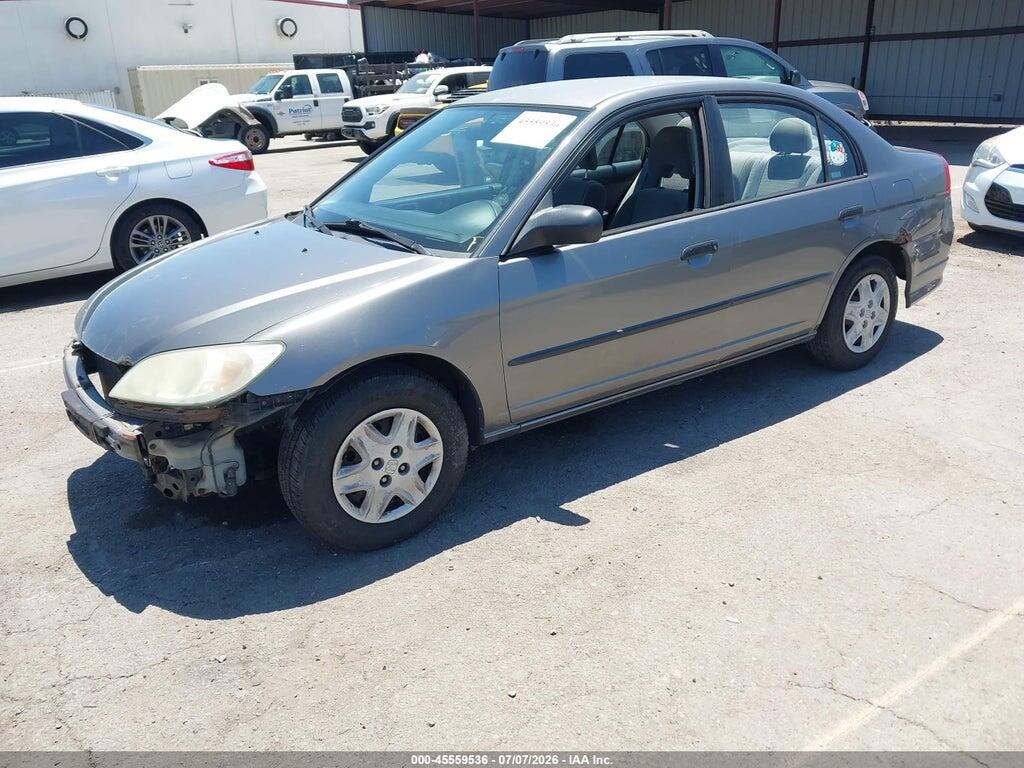 2HGES16335H507096 2005 HONDA CIVIC photo no. 2