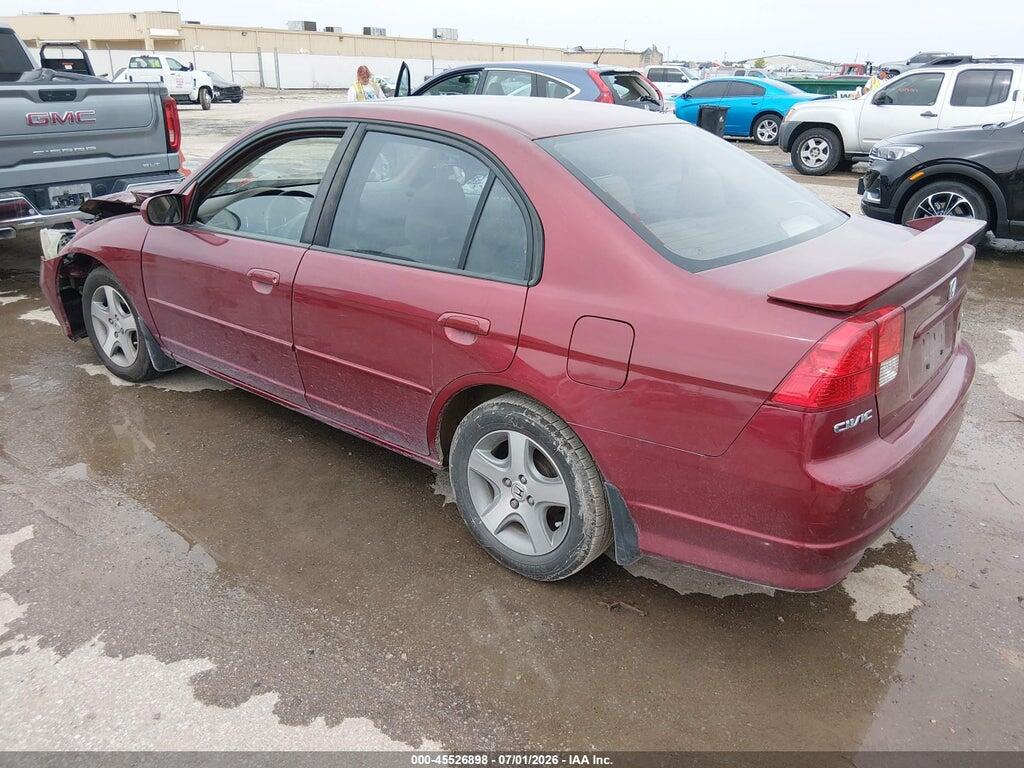 2HGES26755H531683 2005 HONDA CIVIC photo no. 3