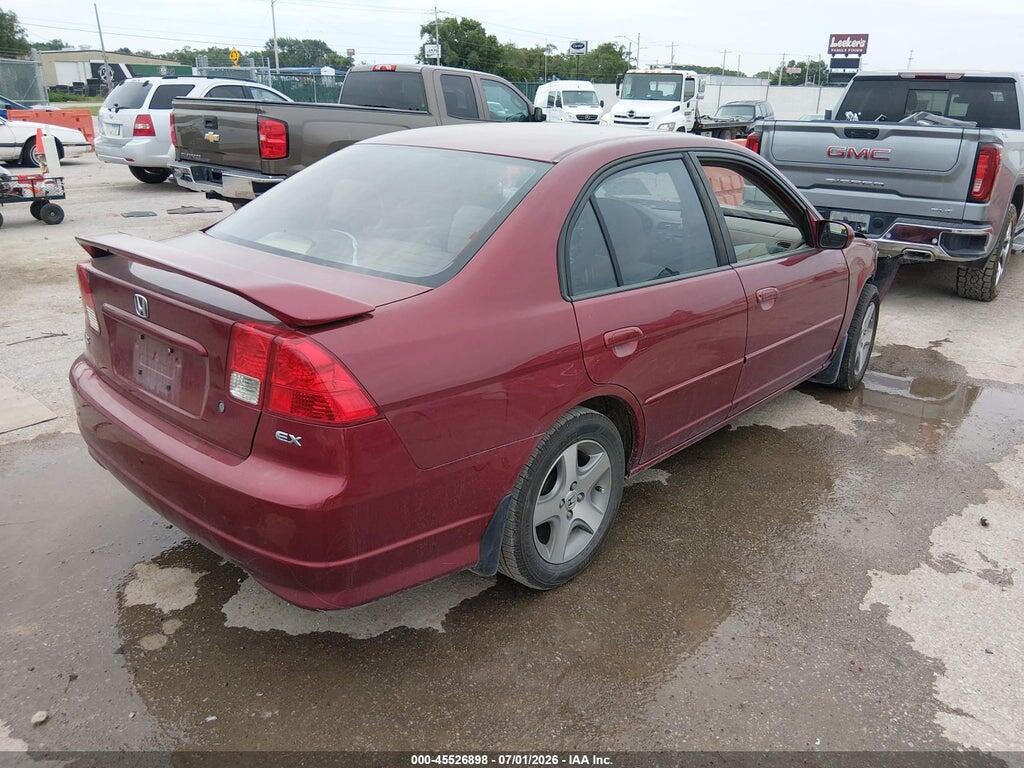 2HGES26755H531683 2005 HONDA CIVIC photo no. 4