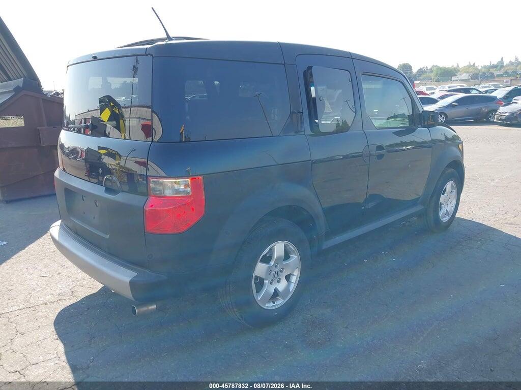 5J6YH28685L017886 2005 HONDA ELEMENT photo no. 4