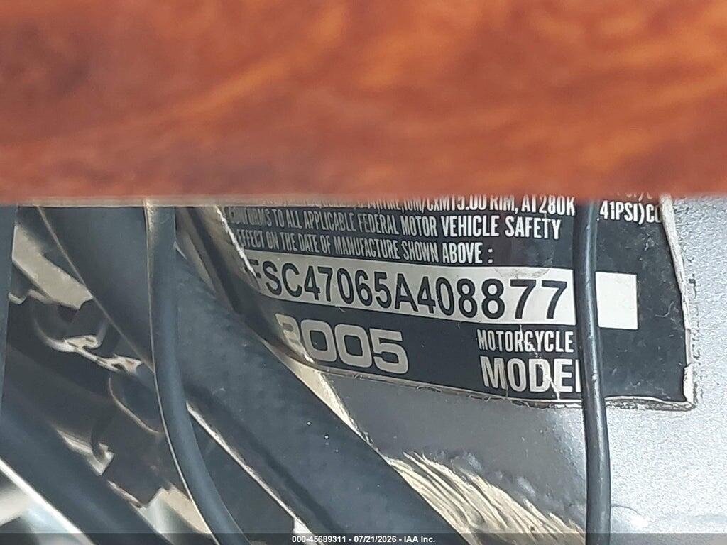 1HFSC47065A408877 2005 HONDA GL1800 photo no. 10