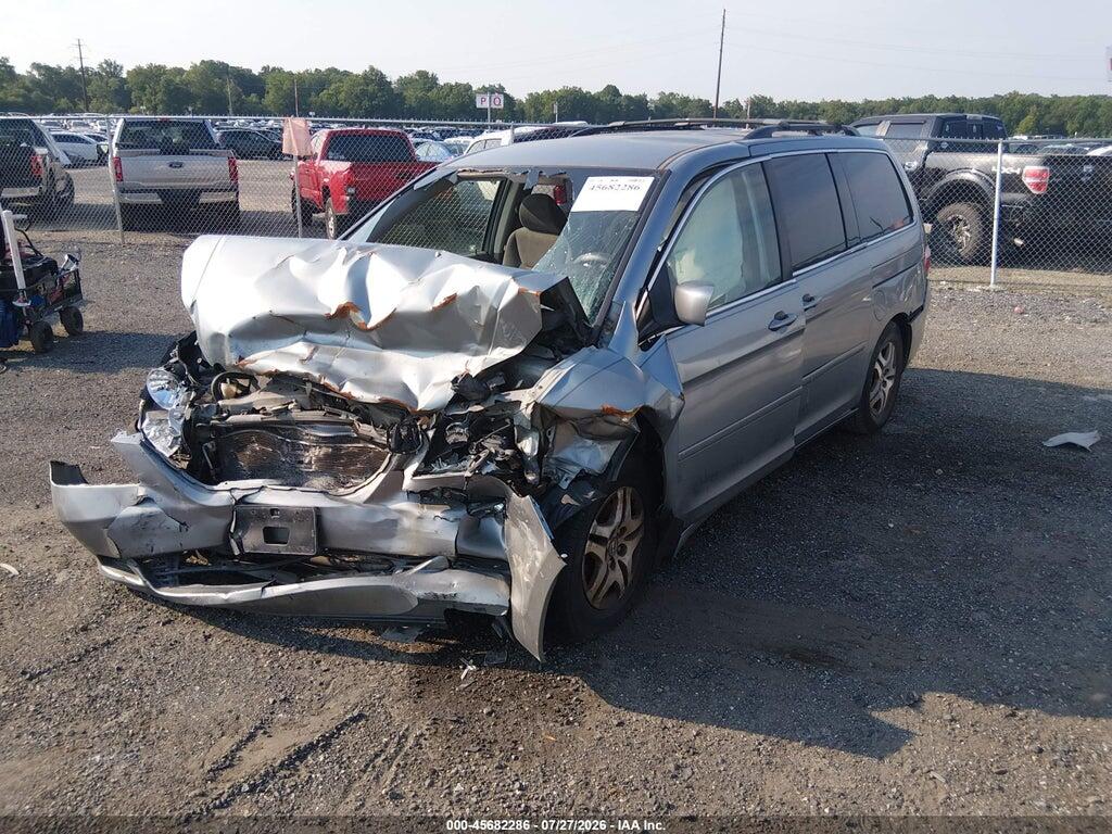 5FNRL38445B046687 2005 HONDA ODYSSEY photo no. 2