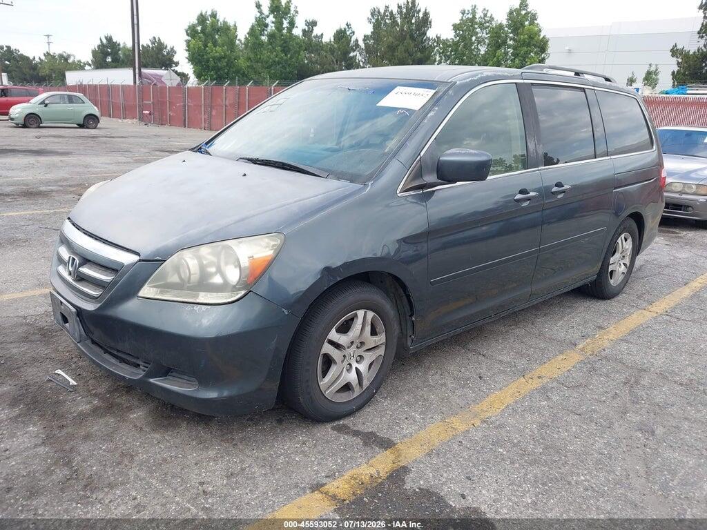 5FNRL38725B101633 2005 HONDA ODYSSEY photo no. 2