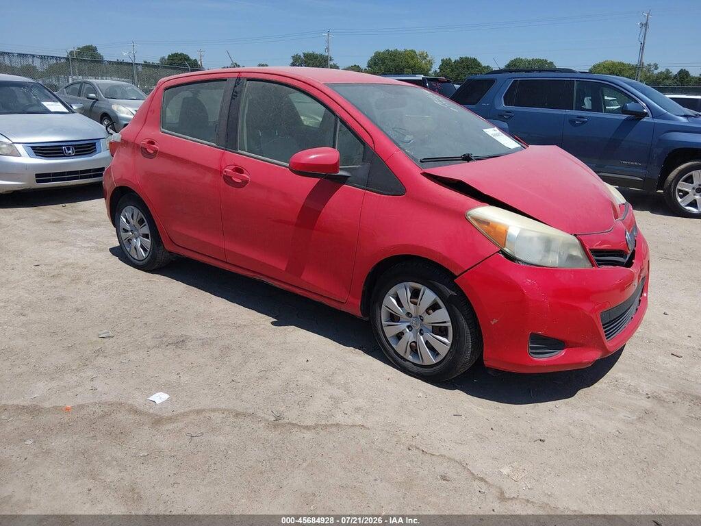 JTDKTUD39CD504040 2012 TOYOTA YARIS photo no. 1