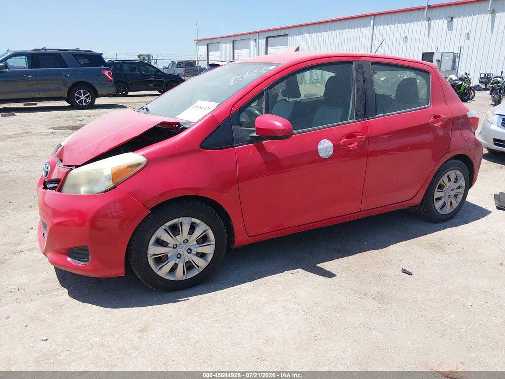 JTDKTUD39CD504040 2012 TOYOTA YARIS photo no. 2