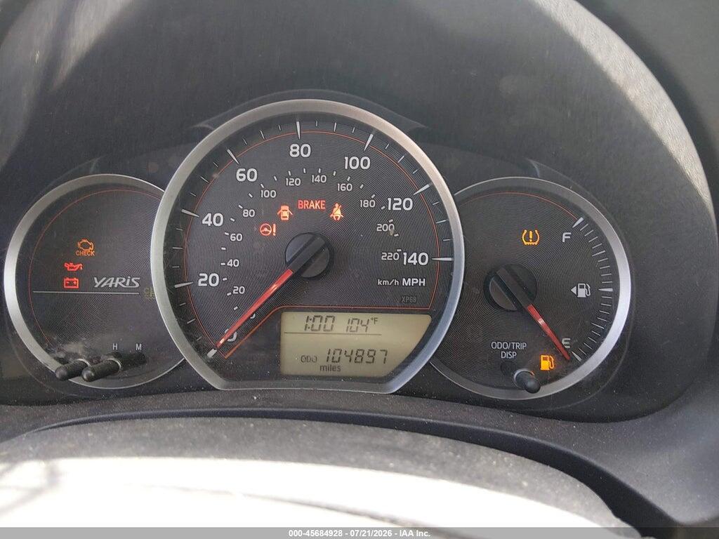 JTDKTUD39CD504040 2012 TOYOTA YARIS photo no. 7