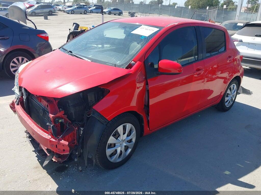 JTDKTUD38CD535618 2012 TOYOTA YARIS photo no. 2