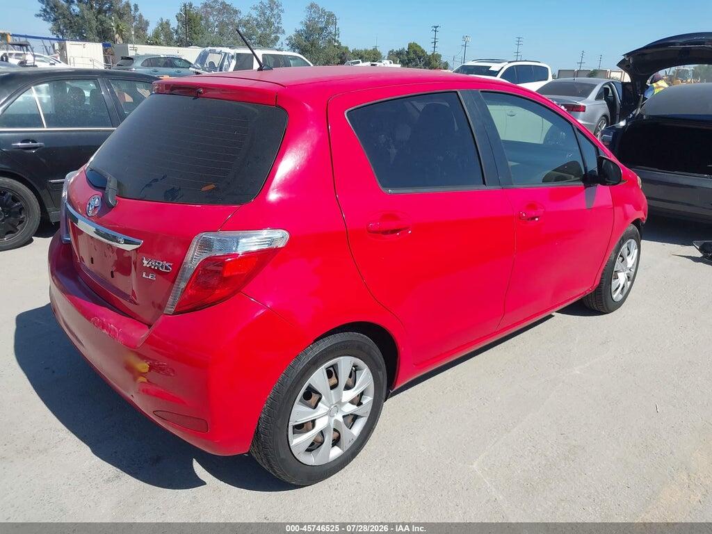 JTDKTUD38CD535618 2012 TOYOTA YARIS photo no. 4