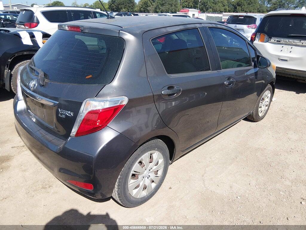 JTDKTUD36CD510183 2012 TOYOTA YARIS photo no. 4
