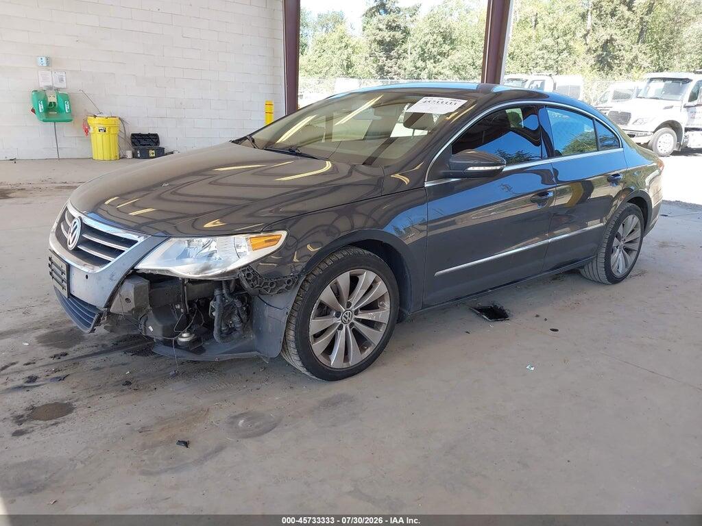 WVWMP7AN2CE500412 2012 VOLKSWAGEN CC photo no. 2