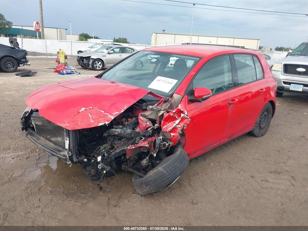 WVWDB7AJ3CW122655 2012 VOLKSWAGEN GOLF photo no. 2