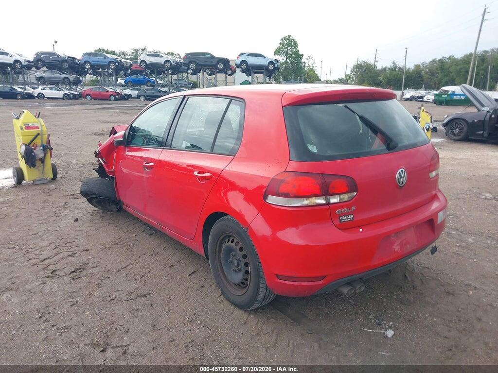 WVWDB7AJ3CW122655 2012 VOLKSWAGEN GOLF photo no. 3