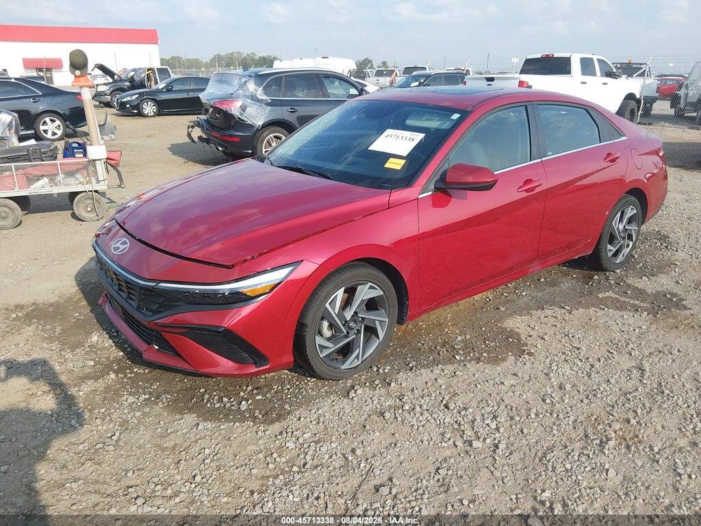 KMHLS4DG8SU018680 2025 HYUNDAI ELANTRA photo no. 2