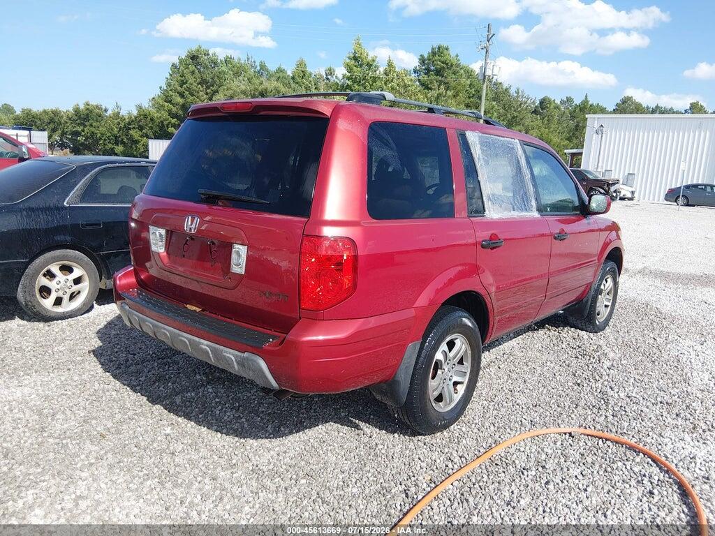 5FNYF18565B021872 2005 HONDA PILOT photo no. 4