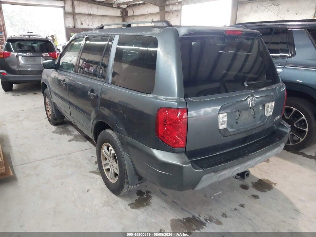 5FNYF18465B023337 2005 HONDA PILOT photo no. 3