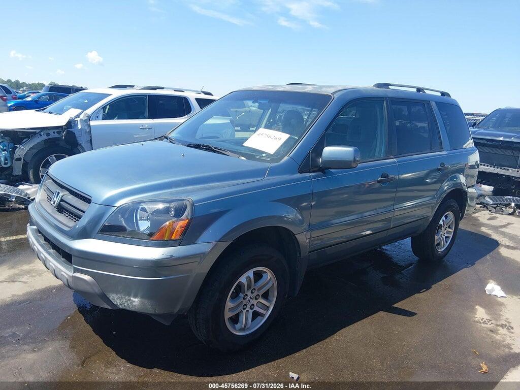 2HKYF18715H511154 2005 HONDA PILOT photo no. 2