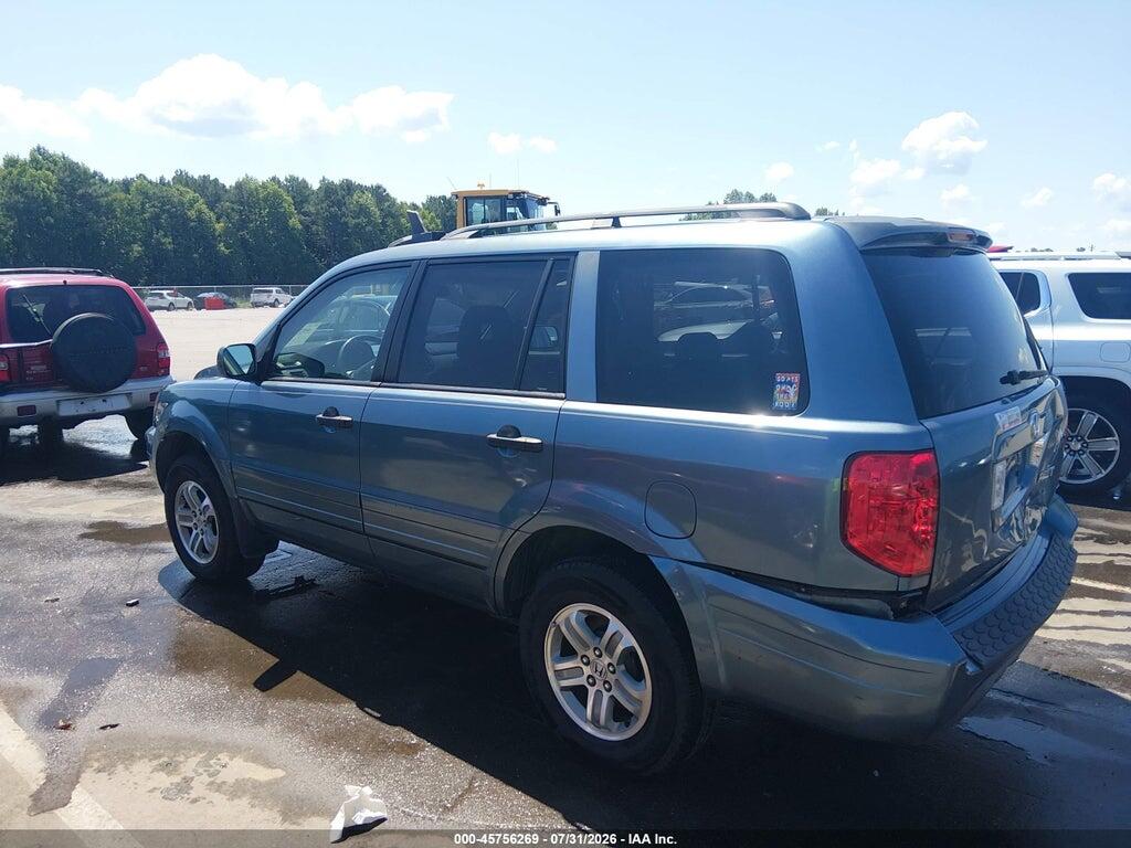 2HKYF18715H511154 2005 HONDA PILOT photo no. 3