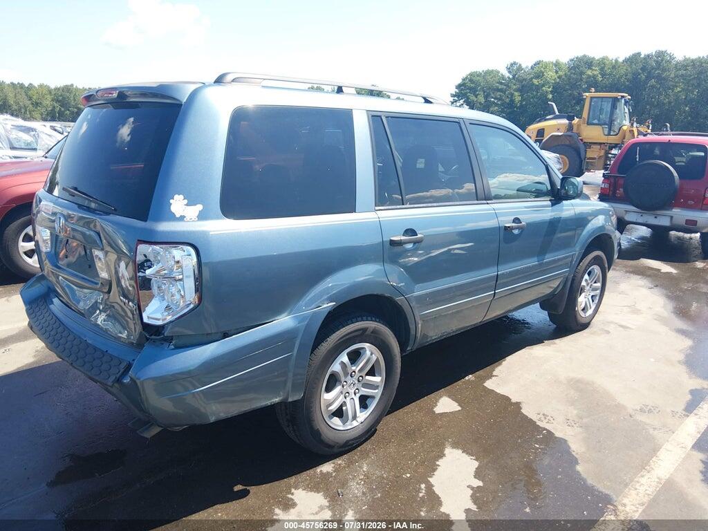 2HKYF18715H511154 2005 HONDA PILOT photo no. 4