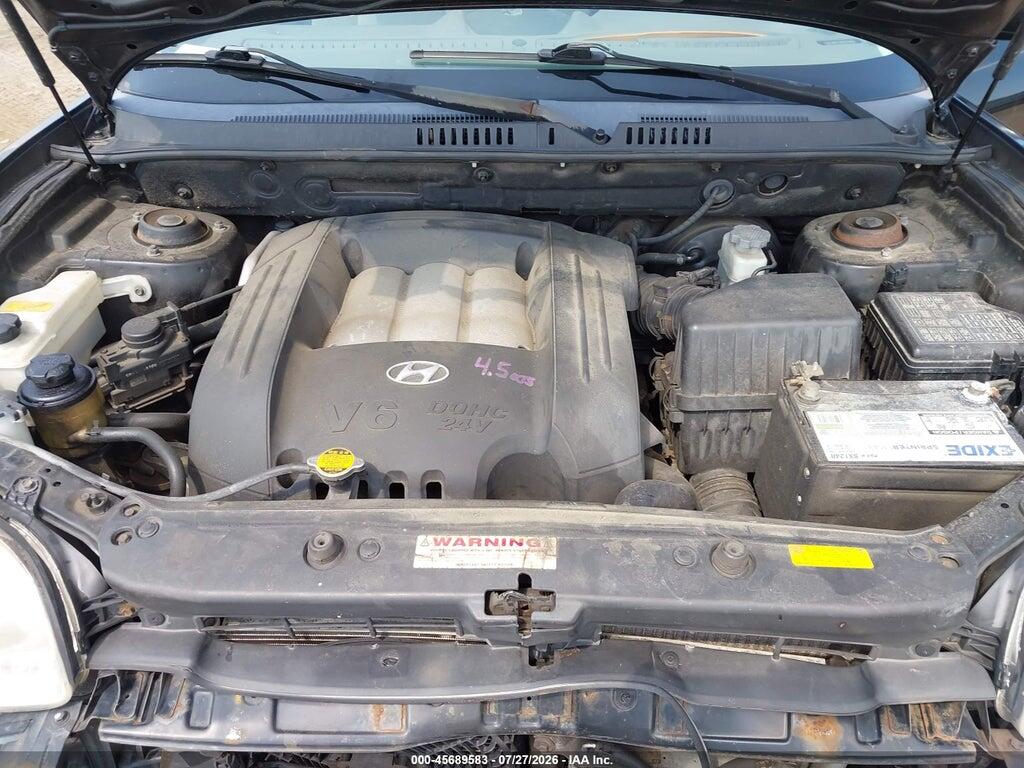 KM8SC73D85U979463 2005 HYUNDAI SANTA FE photo no. 10