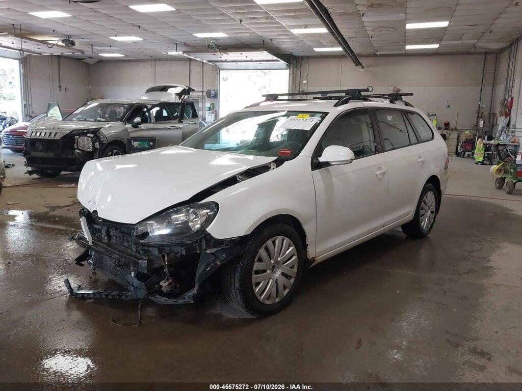 3VWPP7AJ7CM604802 2012 VOLKSWAGEN JETTA SPORTWAGEN photo no. 2