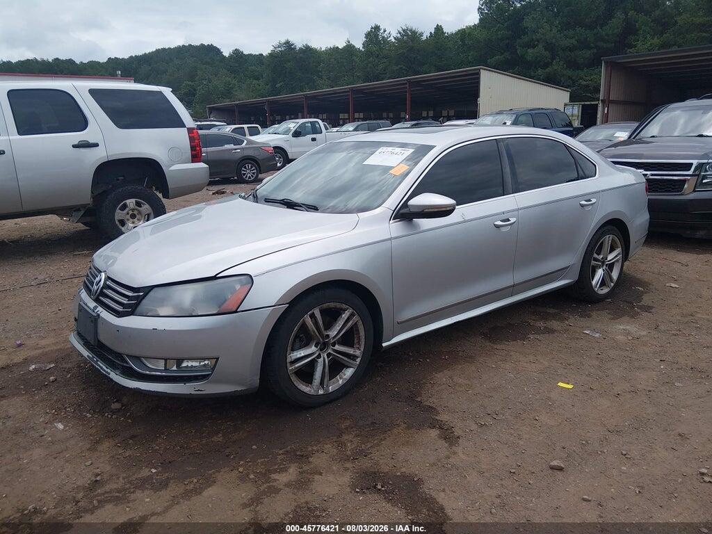 1VWCM7A39CC013963 2012 VOLKSWAGEN PASSAT photo no. 2