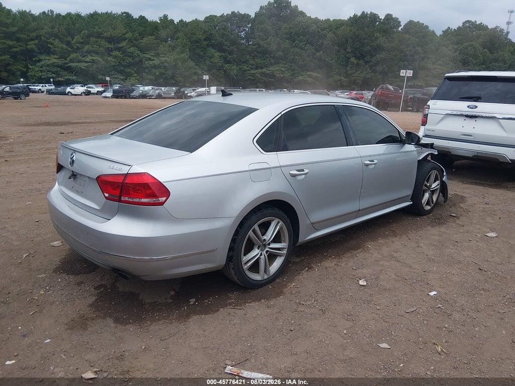 1VWCM7A39CC013963 2012 VOLKSWAGEN PASSAT photo no. 4