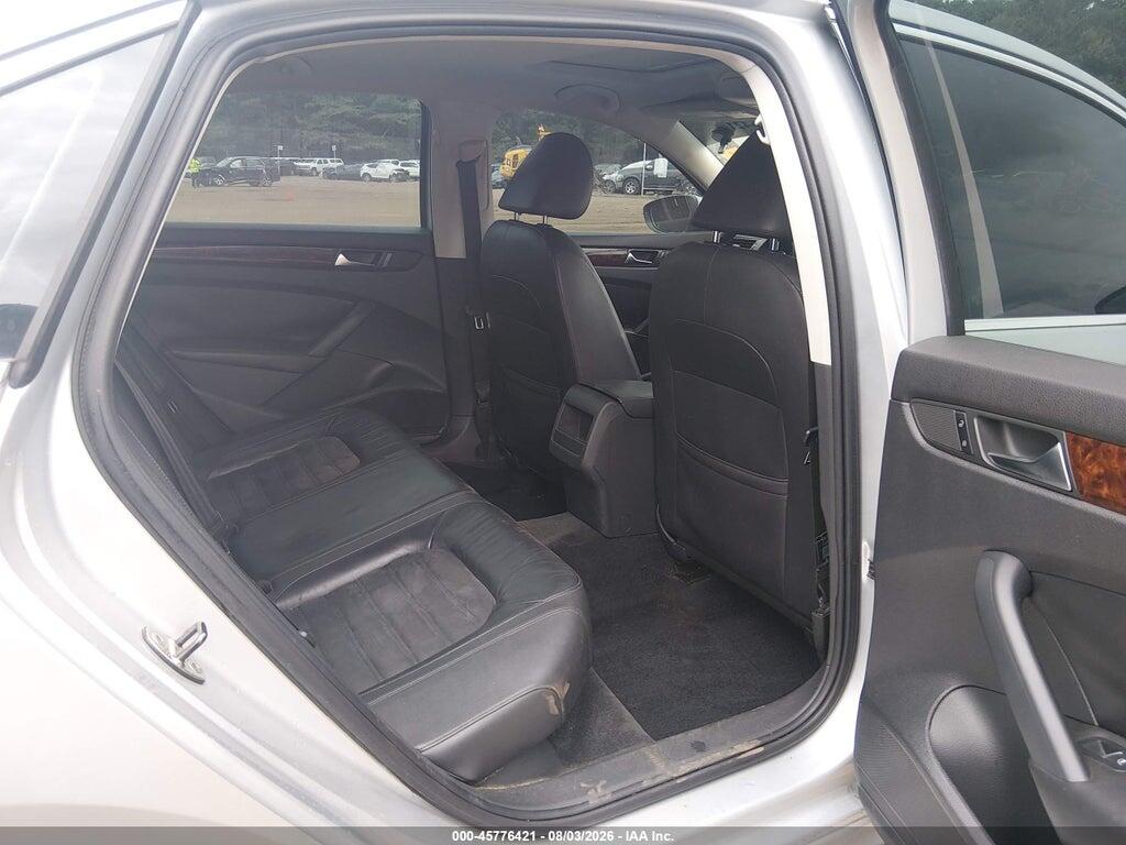 1VWCM7A39CC013963 2012 VOLKSWAGEN PASSAT photo no. 8