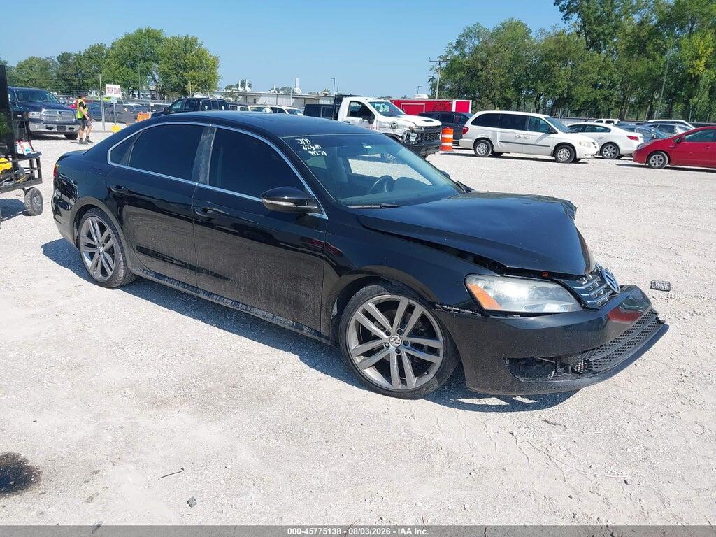 1VWBN7A38CC034683 2012 VOLKSWAGEN PASSAT photo no. 1