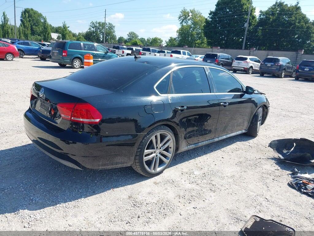 1VWBN7A38CC034683 2012 VOLKSWAGEN PASSAT photo no. 4