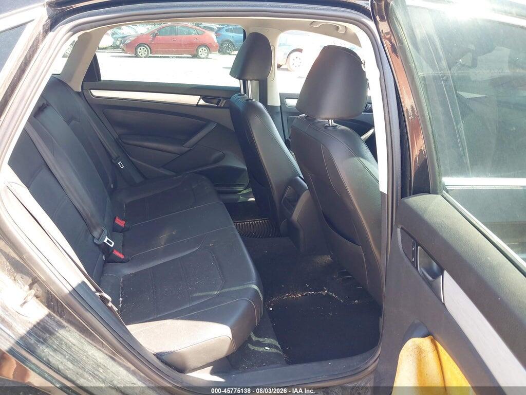 1VWBN7A38CC034683 2012 VOLKSWAGEN PASSAT photo no. 8