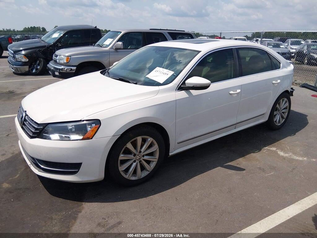 1VWCH7A31CC034228 2012 VOLKSWAGEN PASSAT photo no. 2