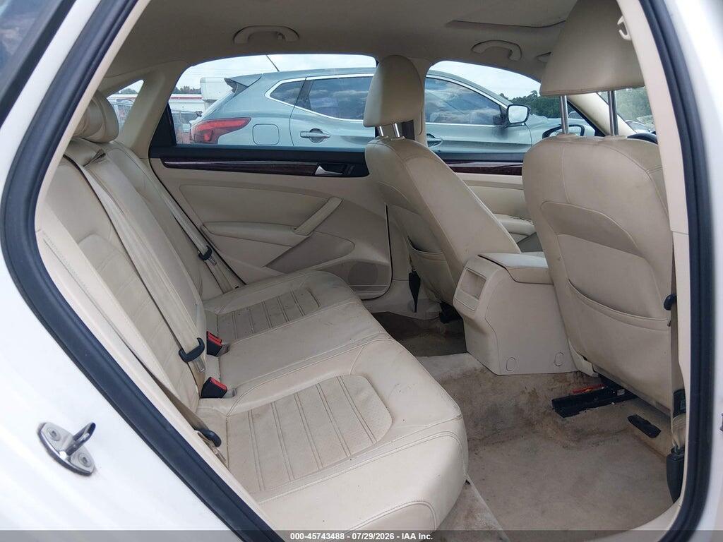 1VWCH7A31CC034228 2012 VOLKSWAGEN PASSAT photo no. 8