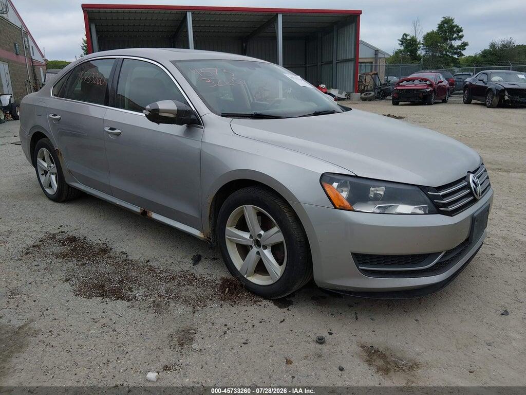 1VWBP7A34CC040068 2012 VOLKSWAGEN PASSAT photo no. 1