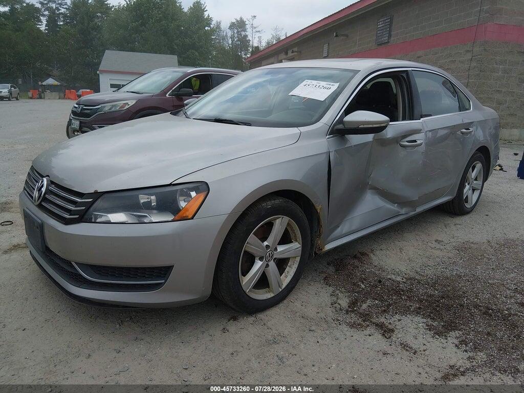 1VWBP7A34CC040068 2012 VOLKSWAGEN PASSAT photo no. 2