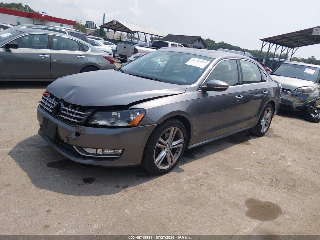 1VWBM7A32CC060229 2012 VOLKSWAGEN PASSAT photo no. 2