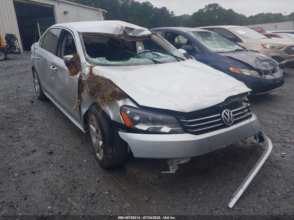 1VWBP7A33CC026470 2012 VOLKSWAGEN PASSAT photo no. 1