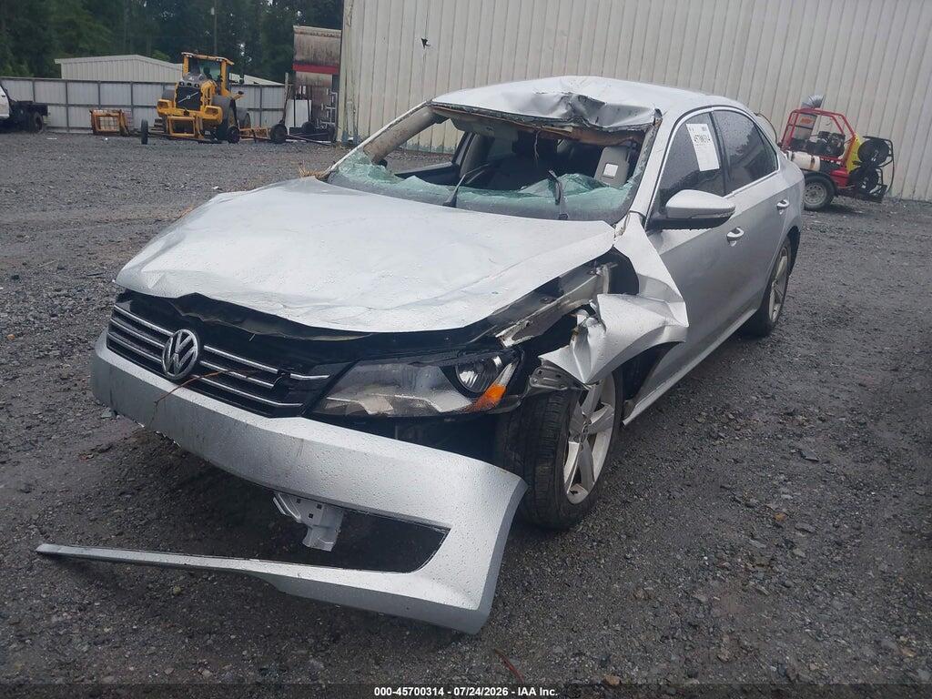 1VWBP7A33CC026470 2012 VOLKSWAGEN PASSAT photo no. 2