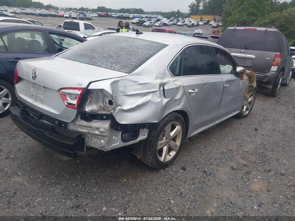 1VWBP7A33CC026470 2012 VOLKSWAGEN PASSAT photo no. 4