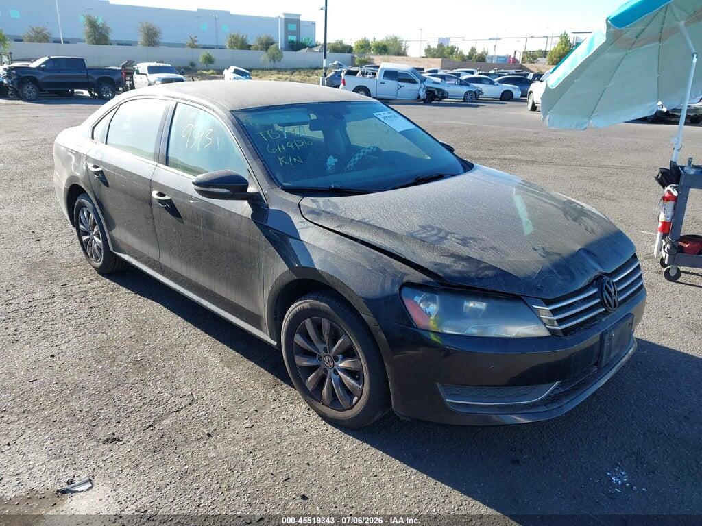1VWAP7A33CC070500 2012 VOLKSWAGEN PASSAT photo no. 1