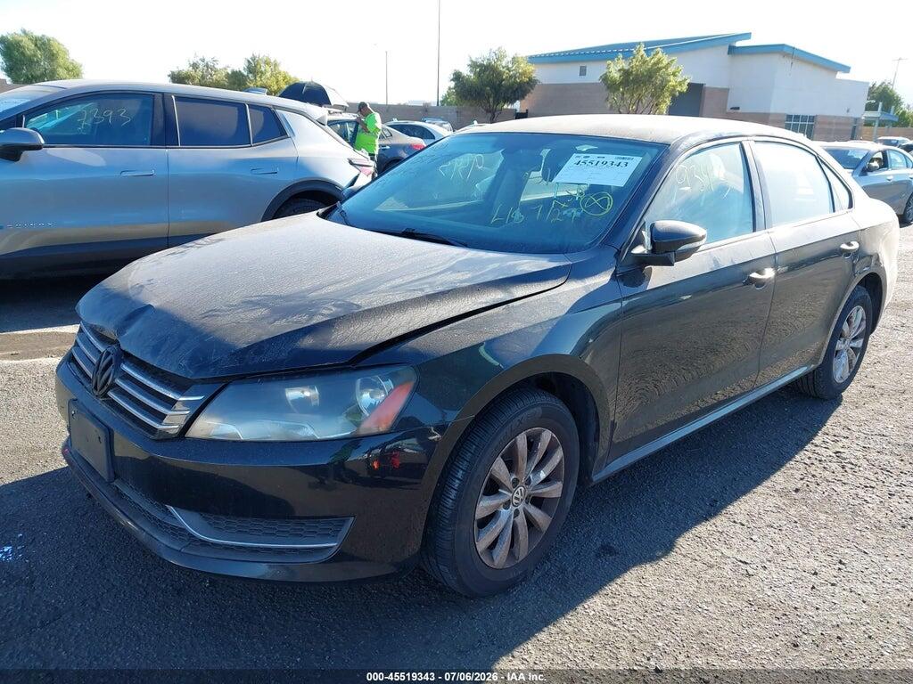 1VWAP7A33CC070500 2012 VOLKSWAGEN PASSAT photo no. 2
