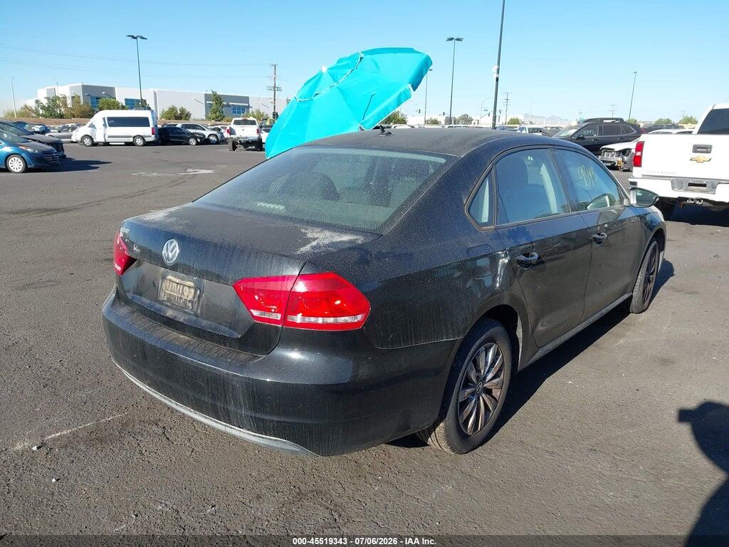 1VWAP7A33CC070500 2012 VOLKSWAGEN PASSAT photo no. 4
