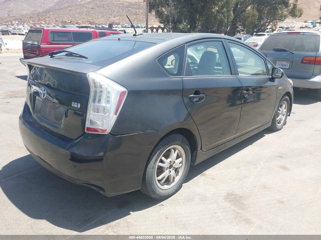 JTDKN3DU5B1457568 2011 TOYOTA PRIUS photo no. 4