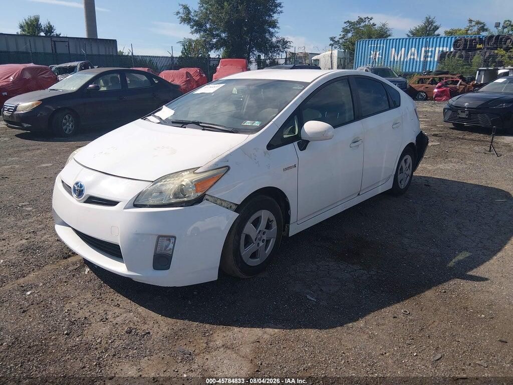 JTDKN3DU0B5331126 2011 TOYOTA PRIUS photo no. 2