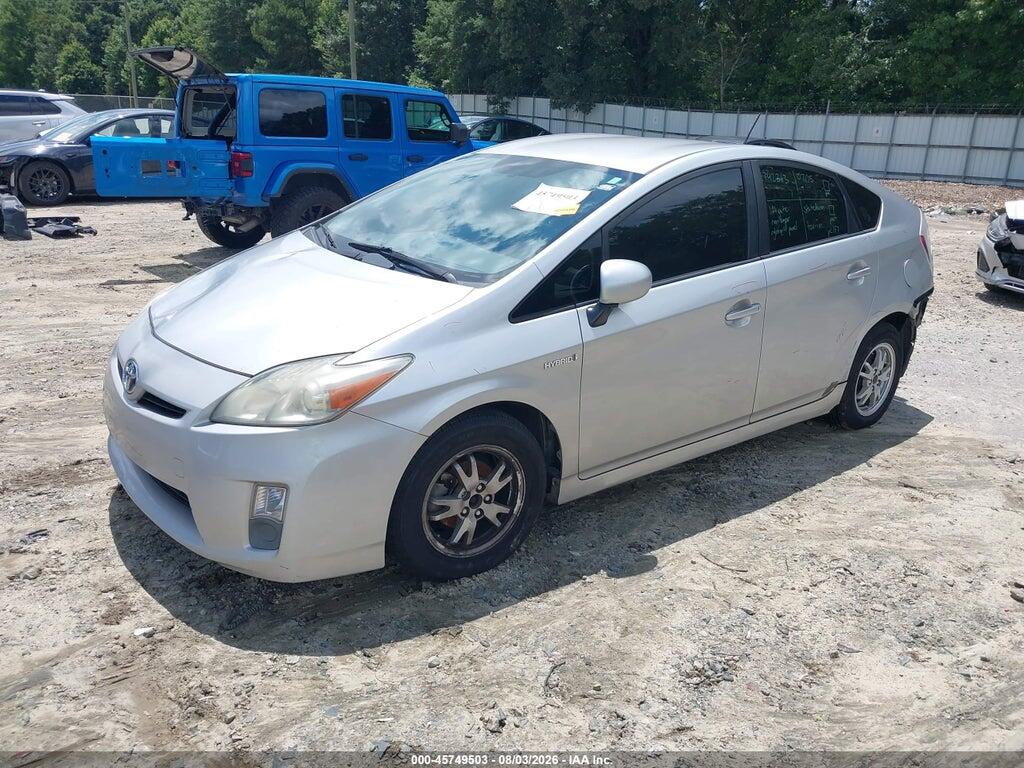 JTDKN3DU5B0266836 2011 TOYOTA PRIUS photo no. 2