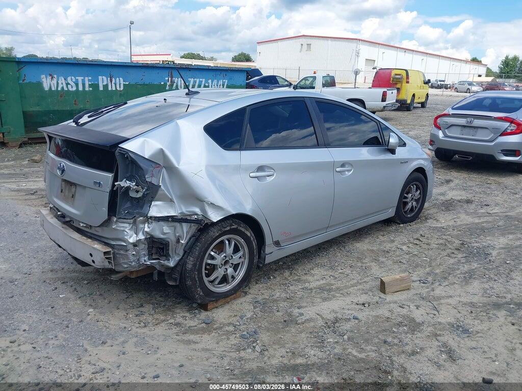JTDKN3DU5B0266836 2011 TOYOTA PRIUS photo no. 4