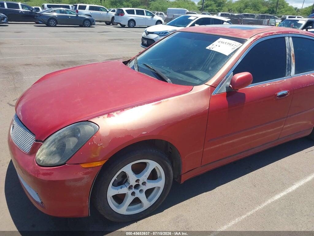JNKCV51E05M200316 2005 INFINITI G35 photo no. 6