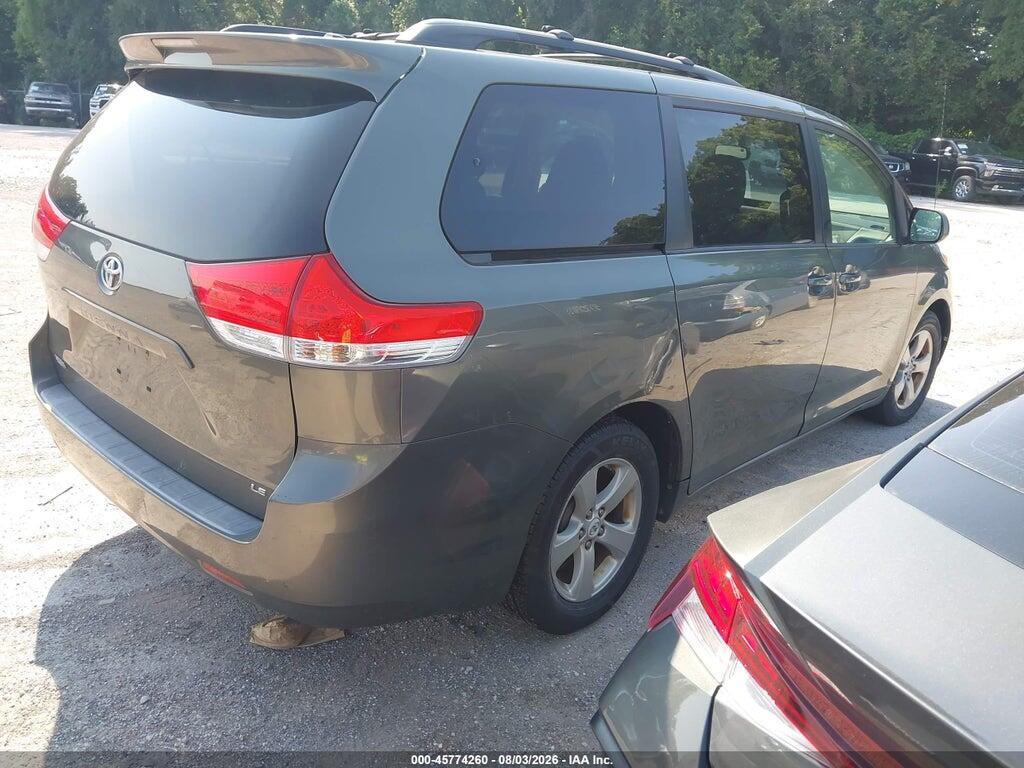 5TDKK3DC9BS011765 2011 TOYOTA SIENNA photo no. 4