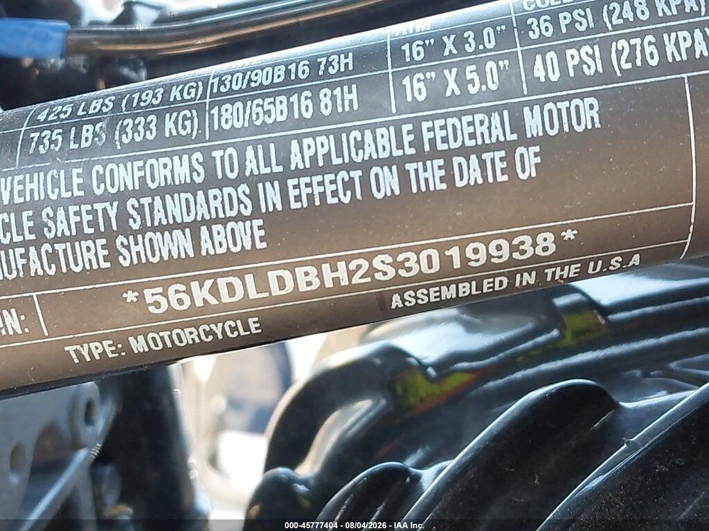 56KDLDBH2S3019938 2025 INDIAN MOTORCYCLE CO. CHIEF photo no. 10