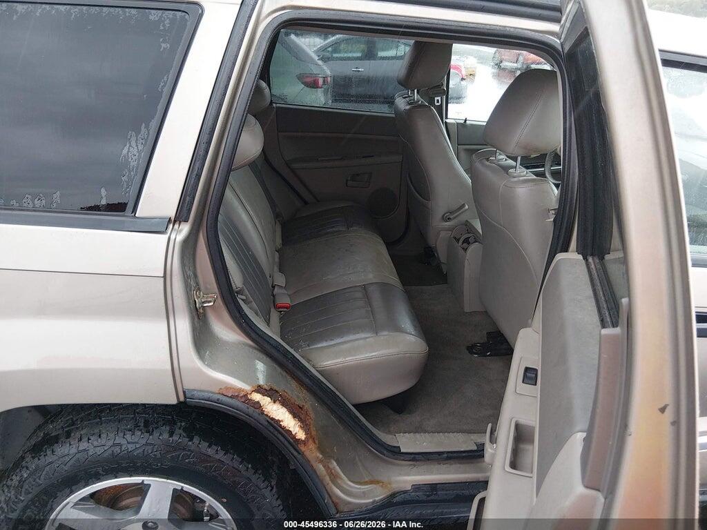 1J4GR48K75C646749 2005 JEEP GRAND CHEROKEE photo no. 8