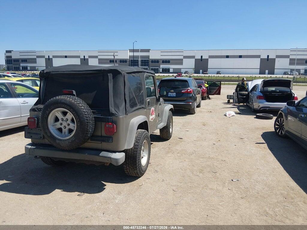 1J4FA49S15P324005 2005 JEEP WRANGLER photo no. 4